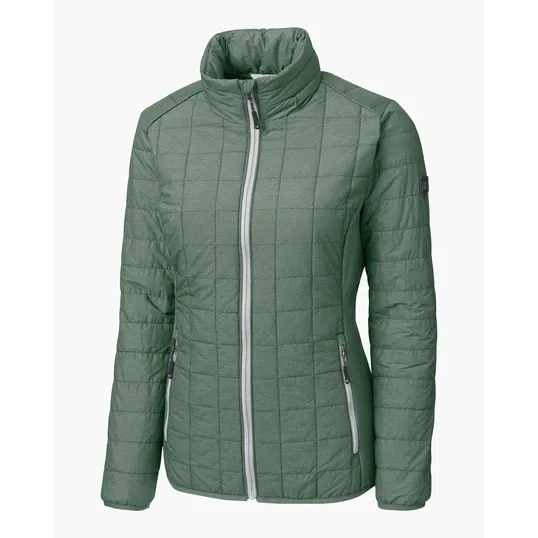 Rainier Recycled Insulated Puffer Women's Full Zip Jacket — view 14