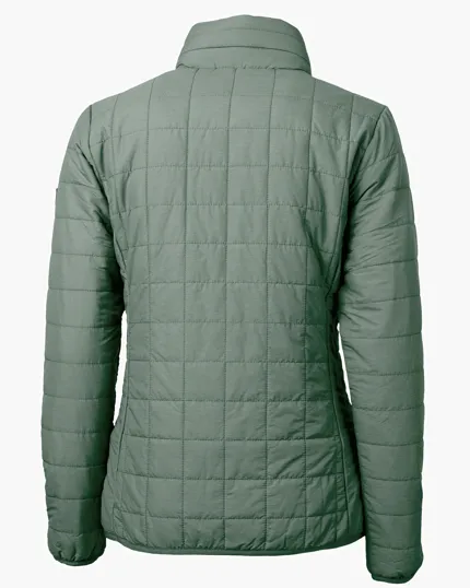 Rainier Recycled Insulated Puffer Women's Full Zip Jacket — view 26