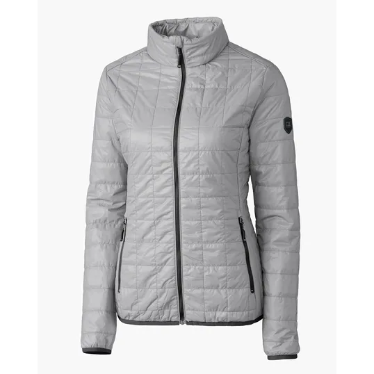 Rainier Recycled Insulated Puffer Women's Full Zip Jacket — view 15