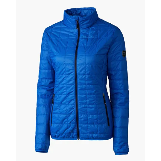 Rainier Recycled Insulated Puffer Women's Full Zip Jacket — view 17