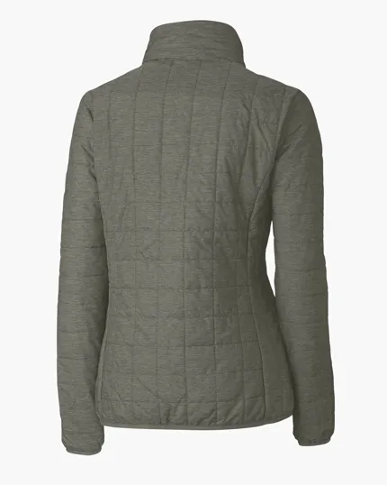 Rainier Recycled Insulated Puffer Women's Full Zip Jacket — view 30