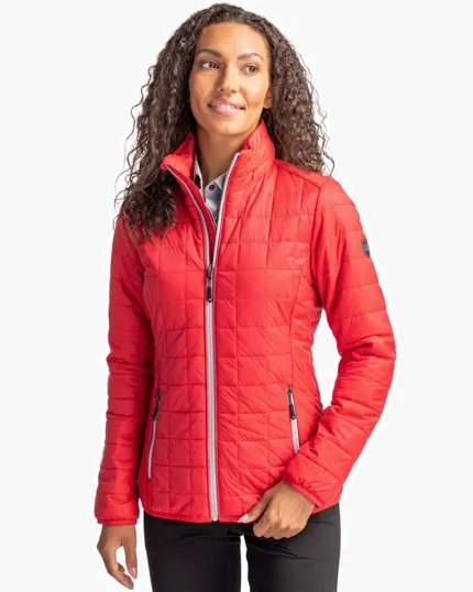 Rainier Recycled Insulated Puffer Women's Full Zip Jacket — view 33