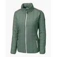 Rainier Recycled Insulated Puffer Women's Full Zip Jacket — view 14