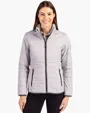 Rainier Recycled Insulated Puffer Women's Full Zip Jacket — view 5