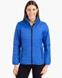 Rainier Recycled Insulated Puffer Women's Full Zip Jacket — view 6
