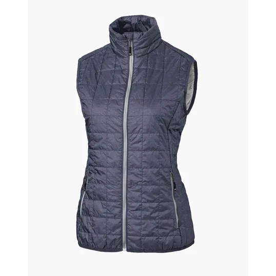 Rainier Recycled Insulated Puffer Women's Full Zip Vest — view 13