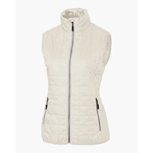 Rainier Recycled Insulated Puffer Women's Full Zip Vest — view 15