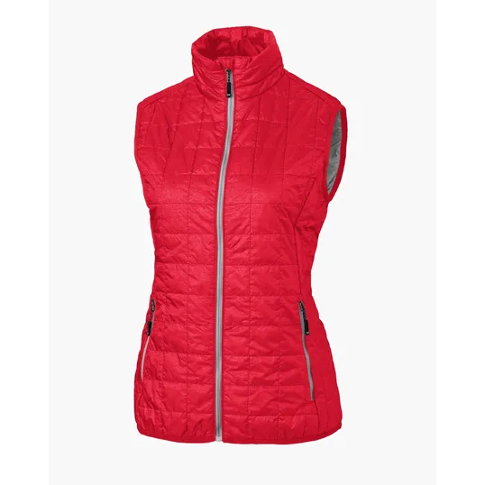 Rainier Recycled Insulated Puffer Women's Full Zip Vest — view 17