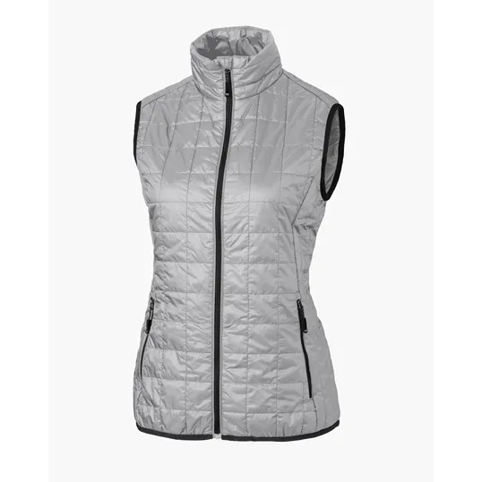 Rainier Recycled Insulated Puffer Women's Full Zip Vest — view 18