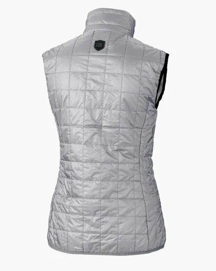 Rainier Recycled Insulated Puffer Women's Full Zip Vest — view 30