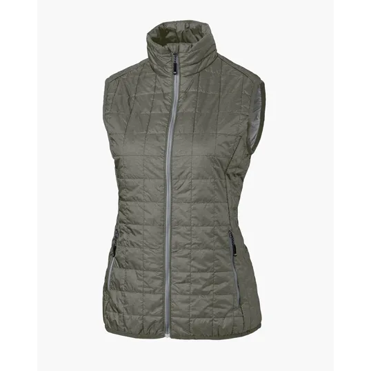 Rainier Recycled Insulated Puffer Women's Full Zip Vest — view 22