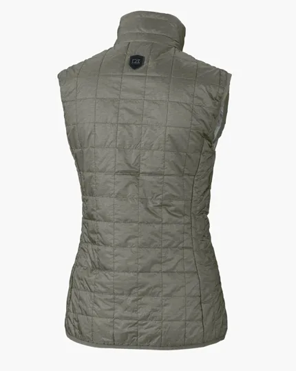 Rainier Recycled Insulated Puffer Women's Full Zip Vest — view 34