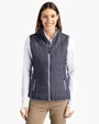 Rainier Recycled Insulated Puffer Women's Full Zip Vest — view 2