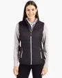 Rainier Recycled Insulated Puffer Women's Full Zip Vest — view 3
