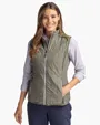 Rainier Recycled Insulated Puffer Women's Full Zip Vest — view 36