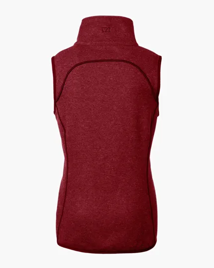 Mainsail Sweater-Knit Women's Full Zip Asymmetrical Vest — view 21