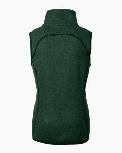 Mainsail Sweater-Knit Women's Full Zip Asymmetrical Vest — view 22