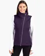 Mainsail Sweater-Knit Women's Full Zip Asymmetrical Vest — view 4