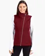 Mainsail Sweater-Knit Women's Full Zip Asymmetrical Vest — view 5