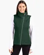 Mainsail Sweater-Knit Women's Full Zip Asymmetrical Vest — view 6