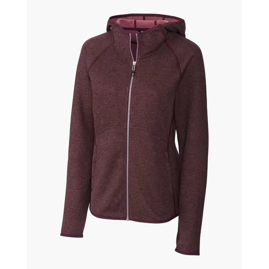 Mainsail Sweater-Knit Women's Full Zip Hooded Jacket — view 16