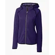 Mainsail Sweater-Knit Women's Full Zip Hooded Jacket — view 14