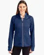 Mainsail Sweater-Knit Women's Full Zip Hooded Jacket — view 7