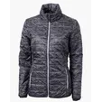 Rainier Recycled Insulated Printed Puffer Full Zip Jacket — view 3