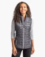 Rainier Recycled Insulated Printed Puffer Full Zip Vest
