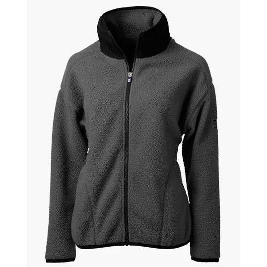 Cascade Epic Comfort Recycled Sherpa Fleece Women's Full Zip Jacket — view 11