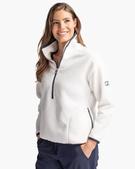 Cascade Epic Comfort Recycled Sherpa Fleece Women's Pullover Jacket — view 5