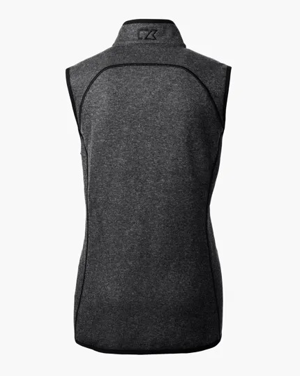 Mainsail Sweater-Knit Women's Full Zip Vest — view 8