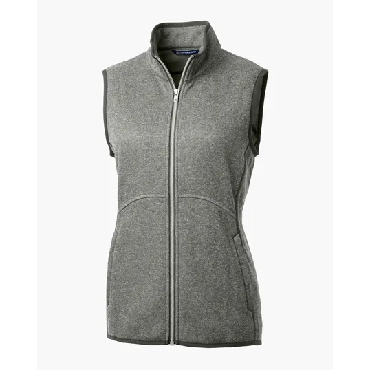 Mainsail Sweater-Knit Women's Full Zip Vest — view 7