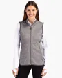 Mainsail Sweater-Knit Women's Full Zip Vest — view 3