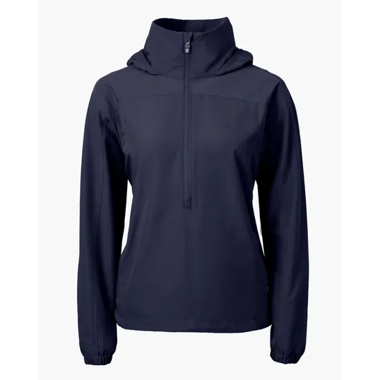 Charter Recycled Packable Womens Half Zip Anorak Jacket — view 9