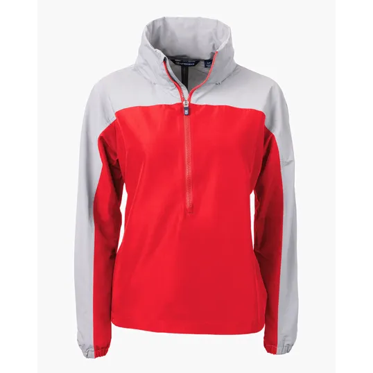 Charter Recycled Packable Womens Half Zip Anorak Jacket — view 12