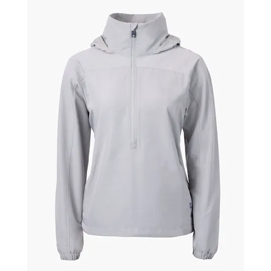 Charter Recycled Packable Womens Half Zip Anorak Jacket — view 13