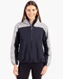 Charter Recycled Packable Womens Half Zip Anorak Jacket — view 4