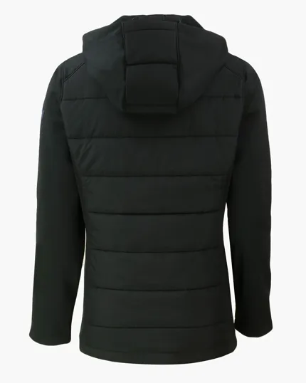 Evoke Recycled Honeycomb Fleece Womens Hybrid Full Zip Jacket — view 10