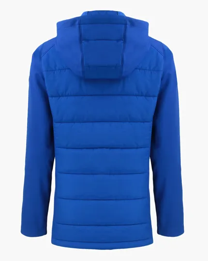 Evoke Recycled Honeycomb Fleece Womens Hybrid Full Zip Jacket — view 14