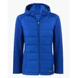 Evoke Recycled Honeycomb Fleece Womens Hybrid Full Zip Jacket — view 9