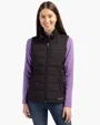 Evoke Recycled Honeycomb Fleece Women's Hybrid Full Zip Vest
