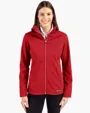 Evoke Recycled Honeycomb Fleece Women's Full Zip Jacket — view 2