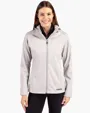 Evoke Recycled Honeycomb Fleece Women's Full Zip Jacket — view 3