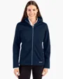 Evoke Recycled Honeycomb Fleece Women's Full Zip Jacket — view 4