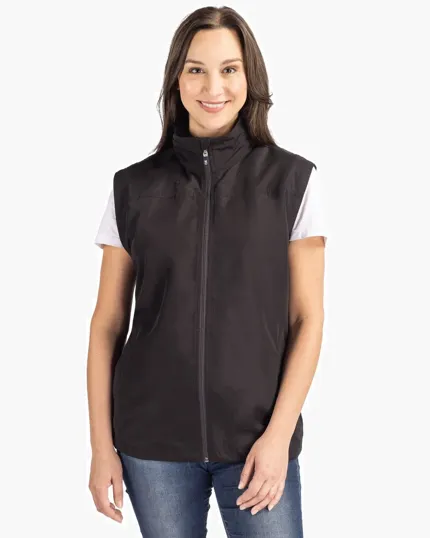 Charter Recycled Packable Womens Full Zip Vest