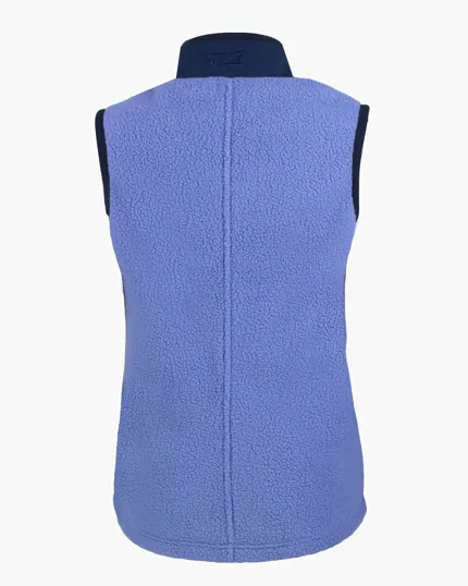 Cascade Epic Comfort Recycled Sherpa Fleece Women's Full Zip Vest — view 13