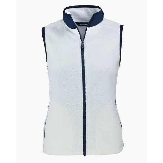 Cascade Epic Comfort Recycled Sherpa Fleece Women's Full Zip Vest — view 10