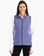 Cascade Epic Comfort Recycled Sherpa Fleece Women's Full Zip Vest — view 3