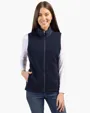 Cascade Epic Comfort Recycled Sherpa Fleece Women's Full Zip Vest — view 4